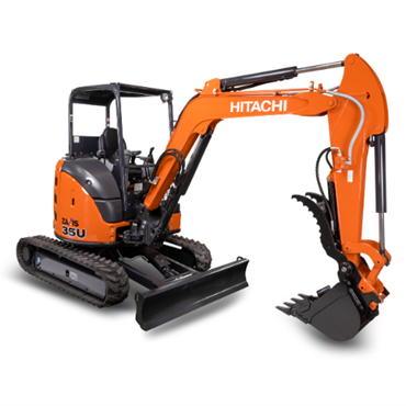 Location pelles à chenilles Hitachi zx35u2
