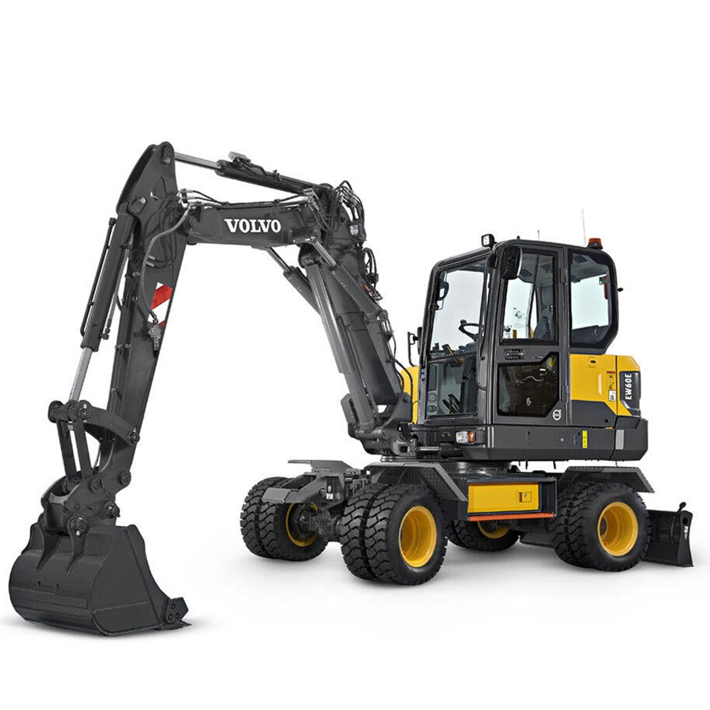 Location pelle à pneus Volvo EW60E Pneu